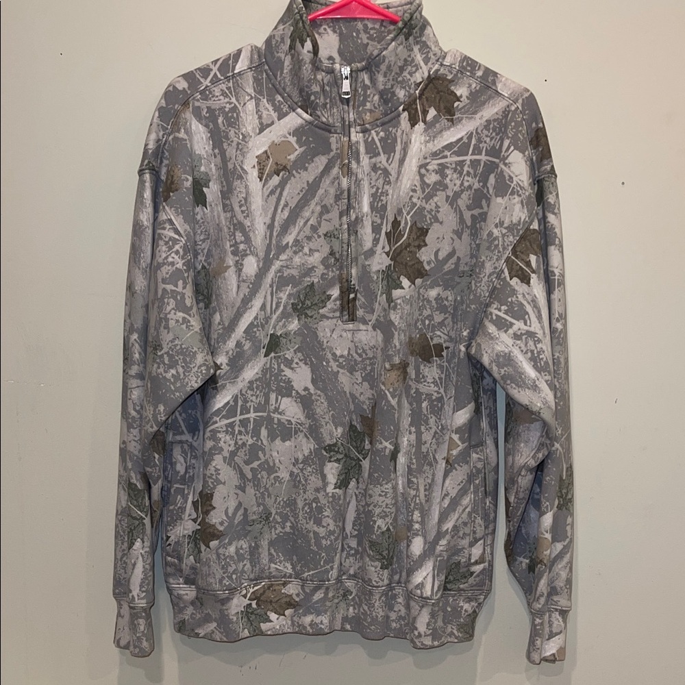 Abercrombie & Fitch Woodland Camouflage Sweatshirt